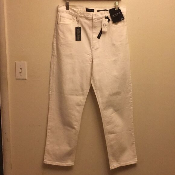 Banana Republic High Rise Straight Ankle 32 Long - Picture 3 of 8